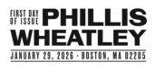 USPS, Phillis Wheatley Stamp cancel Phillis Wheatley Cancel, USPS