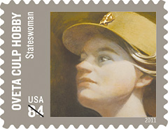2011 84 Cent Oveta Culp Hobby Stamp
