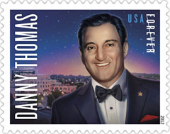 Danny Thomas stamp Danny Thomas Forever Stamp 2012