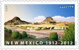 New Mexico Statehood stamp New Mexico Statehood 2012 U.S. Postage Stamp