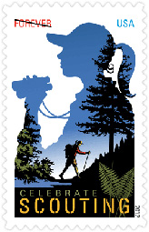 Scouting Stamp Celebrate Scouting 2012 U. S. Postage Stamp