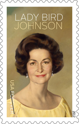 Lady Bird Johnson Stamp