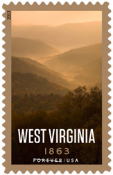 West Virginia Statehood Stamp, 2013