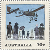 Australia Post - 1914 First Airmail Stamp in