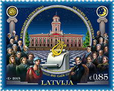 Latvia - 200th Anniversary of Courland Society for Literature and Art