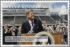 John F. Kennedy Stamp, Penrhyn 2017