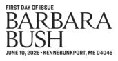 USPS, Barbara Bush stamp cancel Barbara Bush Stamp, USPS