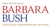 USPS, Barbara Bush stamp cancel Barbara Bush Stamp, USPS
