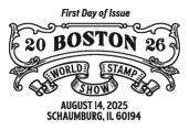 USPS, Boston 2026 World Stamp Show Boston 2026 World Stamp Show Stamps, USPS