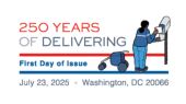 USPS, 250 Years of Delivering Stamps 250 Years of Delivering Stamps, USPS