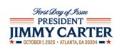 USPS, Jimmy Carter Stamp cancel President Jimmy Carter Stamp cancel, USPS