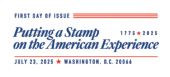 USPS, Putting a Stamp on the American Experience <br />
                Prestige Booklet cancel Putting a Stamp on the American Experience <br />
                Prestige Booklet, USPS
