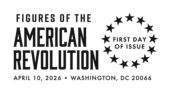 USPS, Figures of the American Revolution Stamp cancel Figures of the American Revolution, USPS