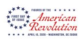 USPS, Figures of the American Revolution Stamp cancel Figures of the American Revolution, USPS