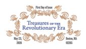 USPS, Treasures of the Revolutionary Era Stamp cancel Treasures of the Revolutionary Era cancel, USPS
