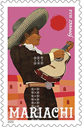 Mariachi Forever Stamps, 2022 USPS - Mariachi Forever Stamps, 2022