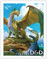 Dungeons & Dragons Forever Stamps, 2024 USPS - Dungeons & Dragons Forever Stamps, 2024