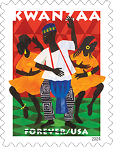 Kwanzaa Forever Stamp, 2024 USPS - Kwanzaa Forever Stamp, 2024