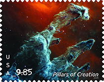 Pillars of Creation Stamp (Priority Mail) 2024 USPS - Pillars of Creation Stamp (Priority Mail, 2024)