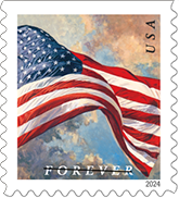 U. S. Flags Forever Stamps, 2024 USPS - U. S. Flags Forever Stamps, 2024