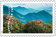 USPS Appalacian Trail Forever Stamp - North Carolina, 2025 Appalacian Trail Stamp, North Carolina