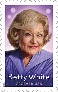 USPS Betty White Forever Stamp, 2025 US Flag Stamp