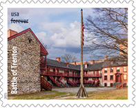 USPS Battlefield's of the American Revolution Forever Stamp, 2025 Battlefields of the American Revolution Stamp