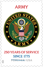 US Army Forever Stamp, 2025 USPS - US Army Forever Stamp, 2025