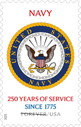 US Navy Forever Stamp, 2025 USPS - US Navy Forever Stamp, 2025